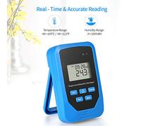 Mini Temperatura Umidità USB Dati Logger ad alta precisione Registratore Datalogger DataLogger con indice di calore Punto di rugiada per la comunicazione logistica del magazzino