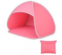 Mini tenda da spiaggia, parasole per computer portatile, parasole per cani per esterni, tenda per computer portatile, per lavorare all'aperto, tettoia pop up, mini tenda automatica portatile per