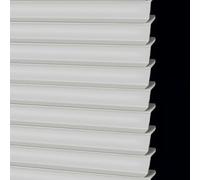 Mini tenda oscurante a lamelle a forma di L, in alluminio, senza fori, oscuramento della stanza, orizzontale, regolazione della luce, schermo per la privacy (grigio, 125 x 170 cm)