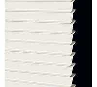 Mini tenda oscurante a lamelle a forma di L, in alluminio, senza fori, oscuramento della stanza, orizzontale, regolazione della luce, schermo per la privacy (beige, 150 x 200 cm)