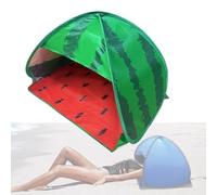 Mini tenda parasole per la testa, parasole per computer portatile, per lavorare all'aperto, parasole per cani, mini tettoia pop-up portatile, per prendere il sole in spiaggia (verde, M)