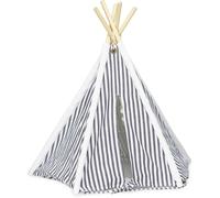 Mini tepee a righe per bambole