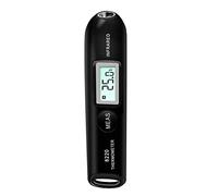 Mini Termometro Digitale a Infrarossi con LCD, Penna di Temperatura Portatile Senza per Letture Facili e Accurate (BLACK)