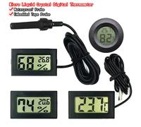 Mini termometro digitale LCD utilizzato per la temperatura del congelatore - 50-110 ℃ termometro per frigorifero sonda impermeabile per interni ed esterni