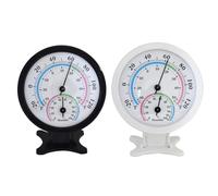 Mini termometro e igrometro, letture accurate con quadrante trasparente, per il monitoraggio di interni ed esterni