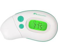Mini Termometro Multifunzione Bebeconfort, 4 Funzioni in 1, 0+ Mesi, Contactless, Tecnologia a Infrarossi, Indicatore di Febbre, Intelligente e Intuitivo, Compatto e Portatile, Green