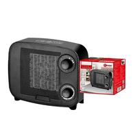 Mini Termoventilatore in Ceramica Potenza Regolabile 750W 1500W con Livelli Rego