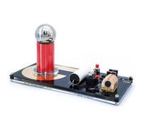 Mini Tesla Coil Science Kit, generatore di arco portatile Spark Gap, fulmini artificiali toccabili per esperimenti scientifici e oggetti di scena magici