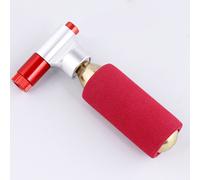 Mini testa a doppia valvola CO2 Pompa della gomma della bicicletta Bocca Bici