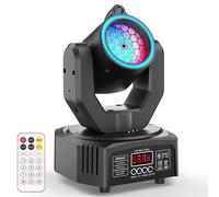 Mini Testa Mobile LED RGB 30W DMX512 Effetti Laser Strobo per DJ Feste Eventi