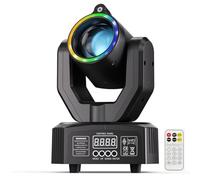 Mini Teste Mobili LED 30W, Luce da Palcoscenico RGBW Beam, DMX512 Controllo Sonoro Las Effetti Luminosi con Telecomando per DJ Bar Festa Discoteca Matrimonio