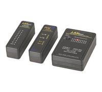 Mini tester per cavi di rete con indicatore LED POE Finder fornito in custodia d