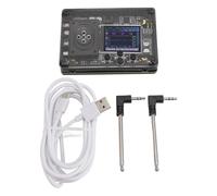 Mini Theremin Tipo C Strumento musicale elettronico con interfaccia con voci regolabili Design vintage per musicisti principianti Materiale acrilico ABS Dimensioni 3,9x2,8x0,6