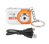 Mini Thumb Camera, Videocamera Portatile con Rilevamento del Movimento, Punta e Scatta Fotocamere Digitali, Supporta Scheda da 32GB, Fotocamera DV HD di Moda Squisita (Arancia)