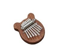 Mini Thumb Piano 8 Tone Mini Kalimba Crystal Transparent Finger Piano Portable Beginner Finger Piano Instrument Thumb Piano(Cloor-01)