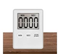 Mini Timer Digitale | Timer Da Cucina | Mini Timer Per Il Conto Alla Rovescia Con Funzione Di Memoria | Display A LED Con Allarme Forte Retro Magnetico Cifre Grandi Per Cucinare Studiare A Casa
