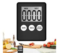 Mini Timer Digitale | Timer Da Cucina | Mini Timer Per Il Conto Alla Rovescia Con Funzione Di Memoria | Display A LED Con Allarme Forte Retro Magnetico Cifre Grandi Per Cucinare Studiare A Casa