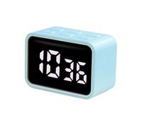 Mini Timer Digitale Visivo A LED For Studiare La Cucina Orologio Con Conto Alla Rovescia Positivo 3 Tempi Preimpostati Da Ricaricabile For Casa Facile Da Usare(Blue)