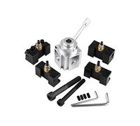 Mini Tool post Holders, Rapido Cambio Alesatore Barra Di Rotazione, Tornio Portautensile Vite Kit Set Boring Bar Girando La Chiave del Supporto