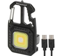 Mini Torcia a LED MTL 600 A Lampada ricaricabile da 600 lm, 7 modalità di illuminazione, apribottiglie, punte - Brennenstuhl