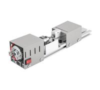 Mini tornio in metallo, 96 W, sette velocità, 9000 giri/min, mini tornio da tavolo, per la lavorazione del legno e dei metalli