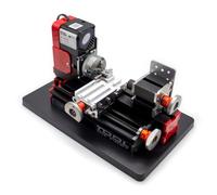 Mini Tornio Miniatura Metallo Multiuso Macchina Tornio Applicazioni: Legno, Plastica, Metalli Teneri 20000rev/min