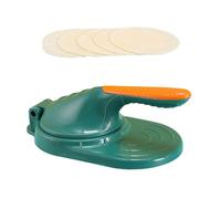 Mini Tortilla Press - Lega Resistente, Pressa Manuale, Utensile Cucina | 12cm Pressa Rotonda Per Tortillas E Frittelle Di Zucchero, Gadget Compatto Per Pasta Fatta In Casa Gnocchi Empanadas Cucina Dom