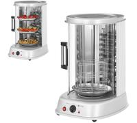 Mini tostapane/grill per kebab, gyros, pesce, verdure, verticale, 4 in 1, 1800W,