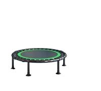 Mini trampolino pieghevole da 101,2 cm con binari di sicurezza, attrezzatura compatta per esercizi per bambini e adulti, perfetto per fitness a casa e attività divertenti