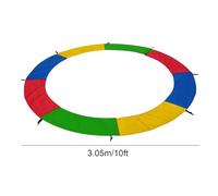 Mini trampolino pieghevole per bambini, adulti, coperture spesse in PVC, tappetino di sicurezza a molla per trampolino, ideale per l'allenamento fitness per il corpo indoor/giardino/allenamento