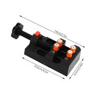 Mini trapano a mano set 60pcs Twist Bits 0,3-1,2 mm con morsa banco per intaglio artigianale e lavoro di precisione