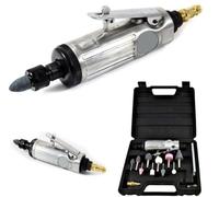 MINI TRAPANO AD ARIA COMPRESSA SMERIGLIATRICE FRESATRICE AD ARIA COMPRESSA VALIGETTA 15 PZ