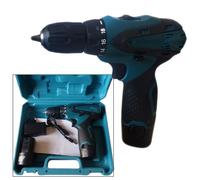 MINI TRAPANO AVVITATORE 12VOLT DOPPIA BATTERIA CARICA BATTERIA VALIGETTA