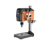 Mini Trapano Da Banco Trapano Da Banco Trapano A Velocità Variabile Mandrino1-35mm Banco Da Lavoro For Trapano For Utensili Elettrici In Legno Metallo Fai Da Te Materiali vari(Noir)