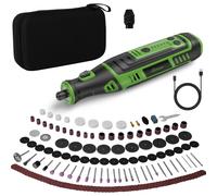 Mini Trapano Elettrico, 8V 2.0Ah Utensile Rotante Multifunzione Con Luce LED, Tr