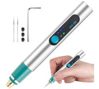 Mini trapano elettrico for intaglio penna a velocità variabile trapano kit di strumenti rotanti penna for incisore for la molatura, la lucidatura, l'incisione