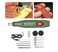 Mini trapano elettrico smerigliatrice set resina epossidica artigianato fai da te creazione di gioielli kit di utensili elettrici smerigliatura lucidatura accessori da taglio Strumento fai da te