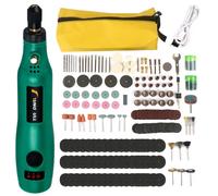 Mini trapano utensile rotante a batteria ricarica USB 3,7 V utensile rotante a 3 velocità per lucidatura della giada perforazione incisione taglio