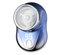 MINI Travel Shaver - Terrimmer Facciale Portatile | Razor Elettrico Compatto Per Viaggi A Casa | Macchina Da Toelettatura Alimentare USB | Rasoio Tascabile | Piccoli Per La Barba Per Regalo Di C