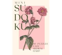 Mini Travel Sudoku: Easy, Medium & Hard Pocket-Sized Puzzles - Pretty in Pink
