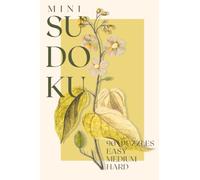 Mini Travel Sudoku: Easy, Medium & Hard Pocket-Sized Puzzles - Yellow Wildflower