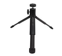 Mini Treppiede da Tavolo, Treppiede Retrattile a 2 Sezioni, per Fotocamera Digitale, Telefono Cellulare, per Streaming Live, Selfie, Esterno, Interno, con Pad in Gomma Antiscivolo