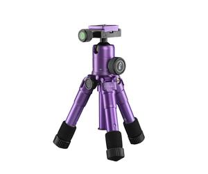 Mini-treppiede Mantona 21185 Kaleido Mini per foto/tavolo e custodia da viaggio con testa a sfera e piastra a sgancio rapido e borsa per il trasporto