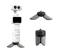 Mini treppiede per Insta360 Luna Ultra, supporto da tavolo pieghevole con montaggio a vite da 1/4", treppiede portatile compatto antiscivolo per fotocamera Insta360 Luna Ultra Accessori