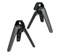 Mini Treppiede Pieghevole per Manubrio Bici - Set 2 Pezzi Compatto e Portatile