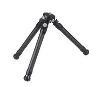 Mini treppiede portatile da tavolo in fibra di carbonio a 2 sezioni con vite da 1/4 di pollice per supporto per fotocamera e smartphone, carico massimo 3,5 kg (versione allungabile)