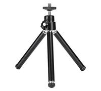 Mini treppiede portatile per fotocamera, treppiede pieghevole per fotografia da tavolo, supporto di colore nero per scattare foto e Selfile, treppiede regolabile in metallo per viaggi, Hoagr e ufficio