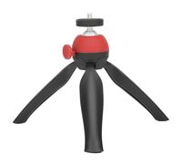 Mini treppiede stabile con gambe pieghevoli, testa a sfera universale con vite, design compatto, supporto antiscivolo per fotocamere mirrorless,
