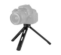 Mini treppiede treppiede da tavolo portatile in lega di alluminio CNC con attacco a vite da 1/4 carico massimo 33 libbre/15 kg per fotocamera, giunto cardanico, action cam,