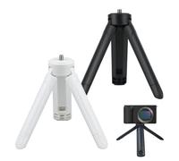 Mini treppiede universale per DJI Osmo Pocket 4/3, GoPro Hero 13/12, Insta360 X5/X4, iPhone e Action Cameres, compatto, impugnatura ergonomica e apertura rapida 1 clic con vite da 1/4" (2 pezzi)